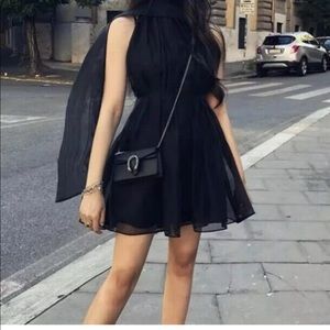 ❤️❤️NWT ZARA BLACK ORGANZA DRESS